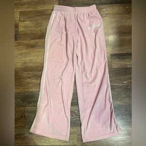 Baby Phat pink velour sweatpants